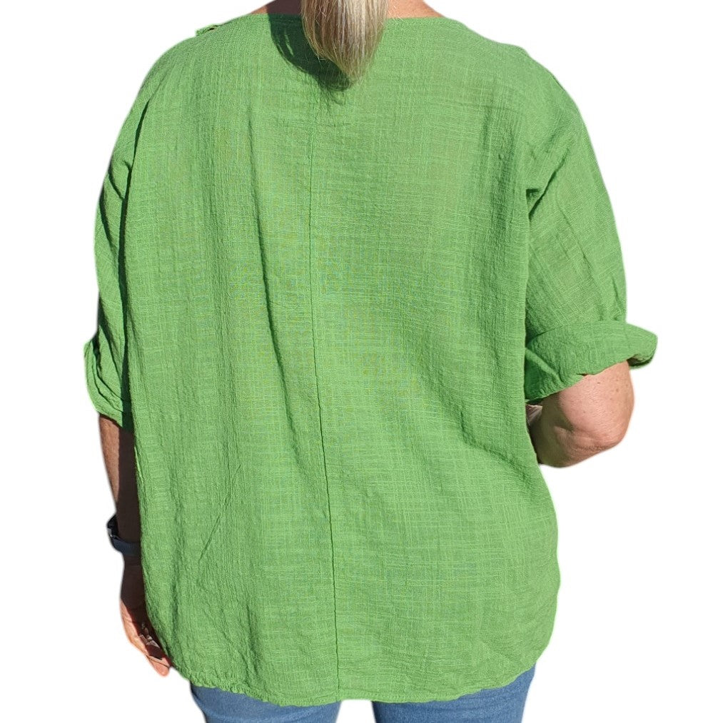 Italian Round Neck Top