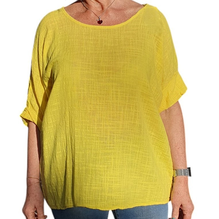 Italian Round Neck Top