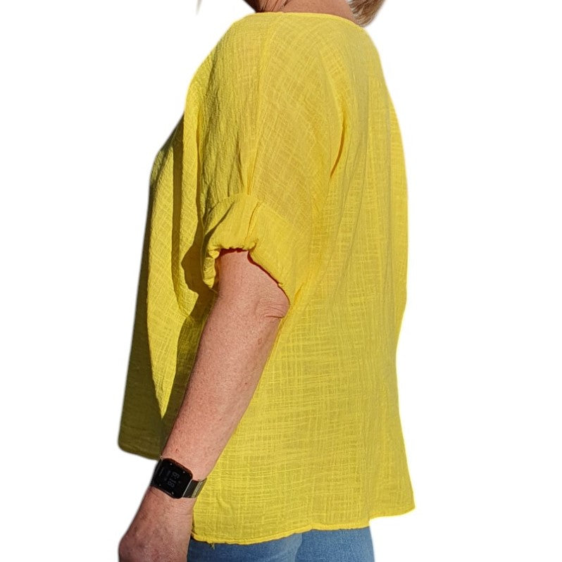 Italian Round Neck Top