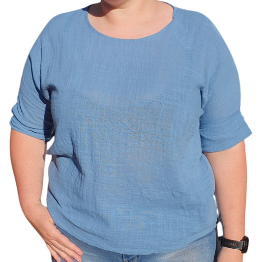 Italian Round Neck Top