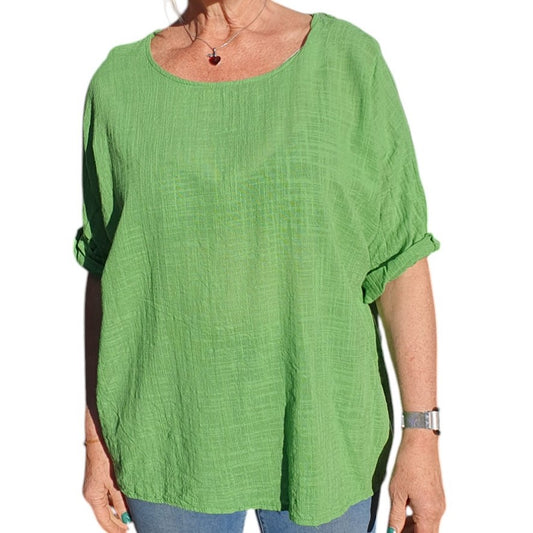 Italian Round Neck Top