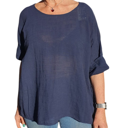 Italian Round Neck Top
