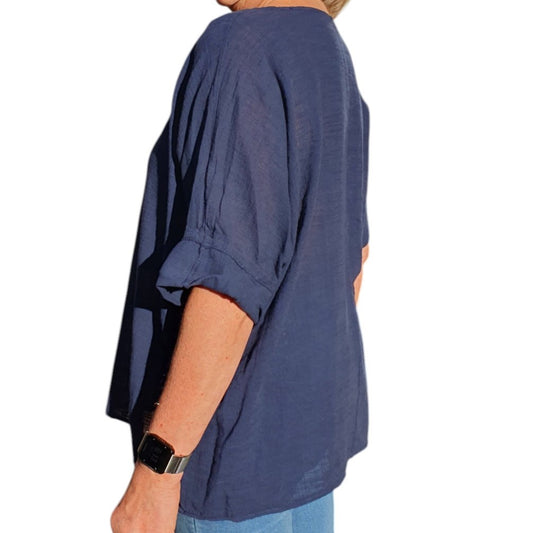 Italian Round Neck Top
