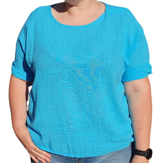 Italian Round Neck Top