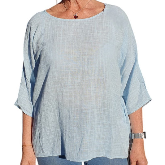 Italian Round Neck Top