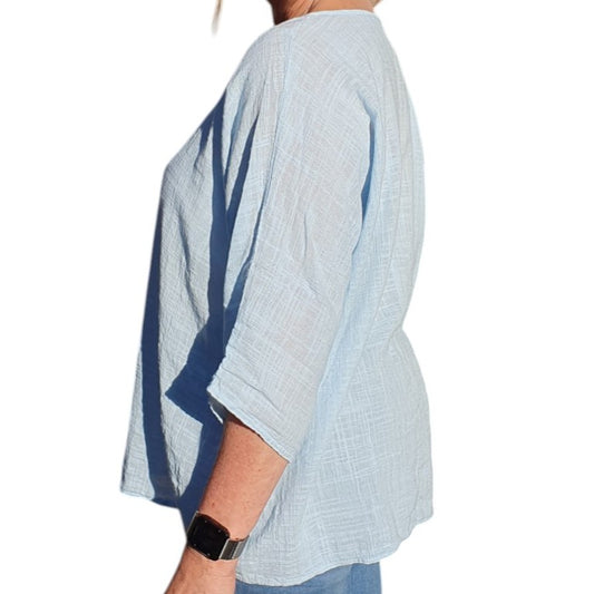 Italian Round Neck Top