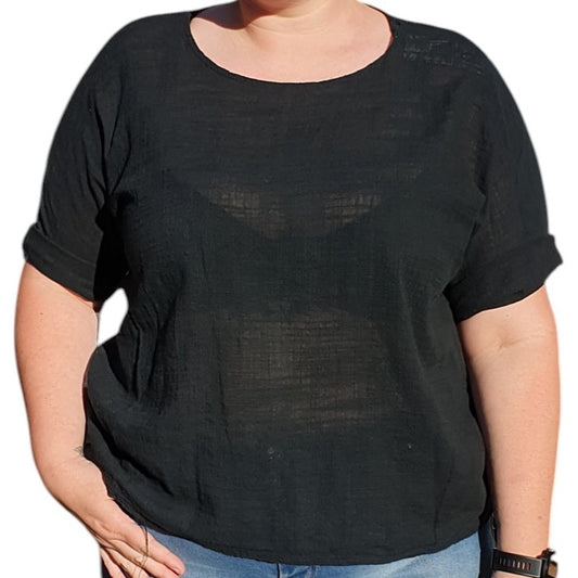 Italian Round Neck Top