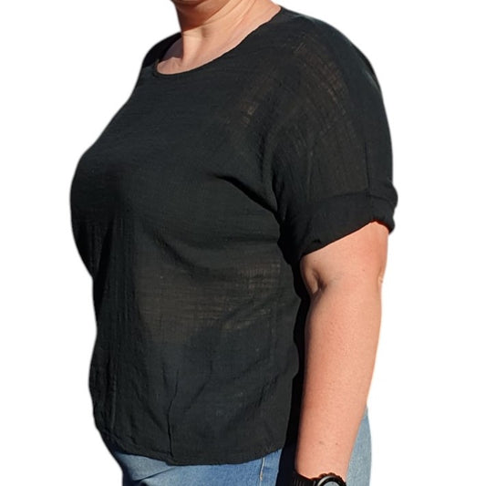 Italian Round Neck Top