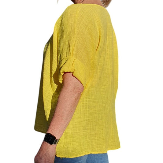 Italian Round Neck Top