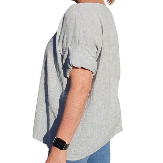 Italian Round Neck Top