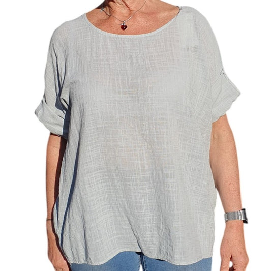 Italian Round Neck Top