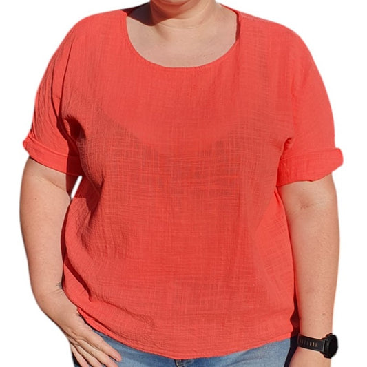 Italian Round Neck Top