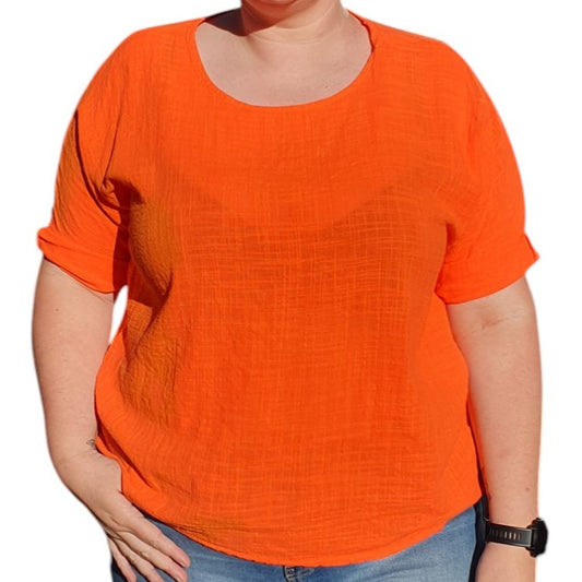 Italian Round Neck Top