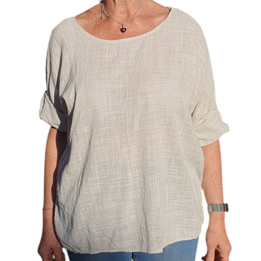 Italian Round Neck Top