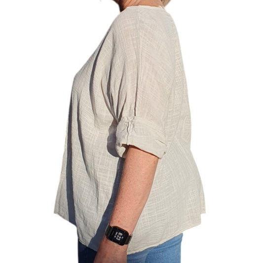 Italian Round Neck Top