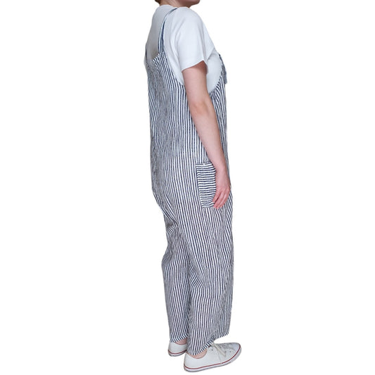 Italian Striped Dungarees