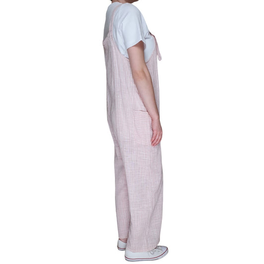 Italian Striped Dungarees
