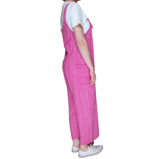 Italian Striped Dungarees
