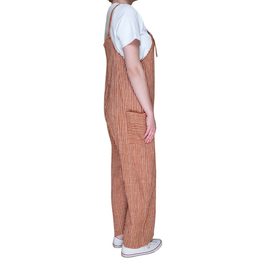 Italian Striped Dungarees