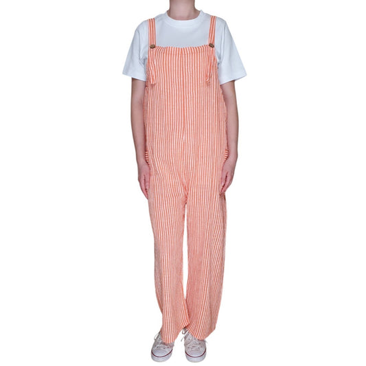 Italian Striped Dungarees