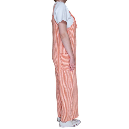 Italian Striped Dungarees