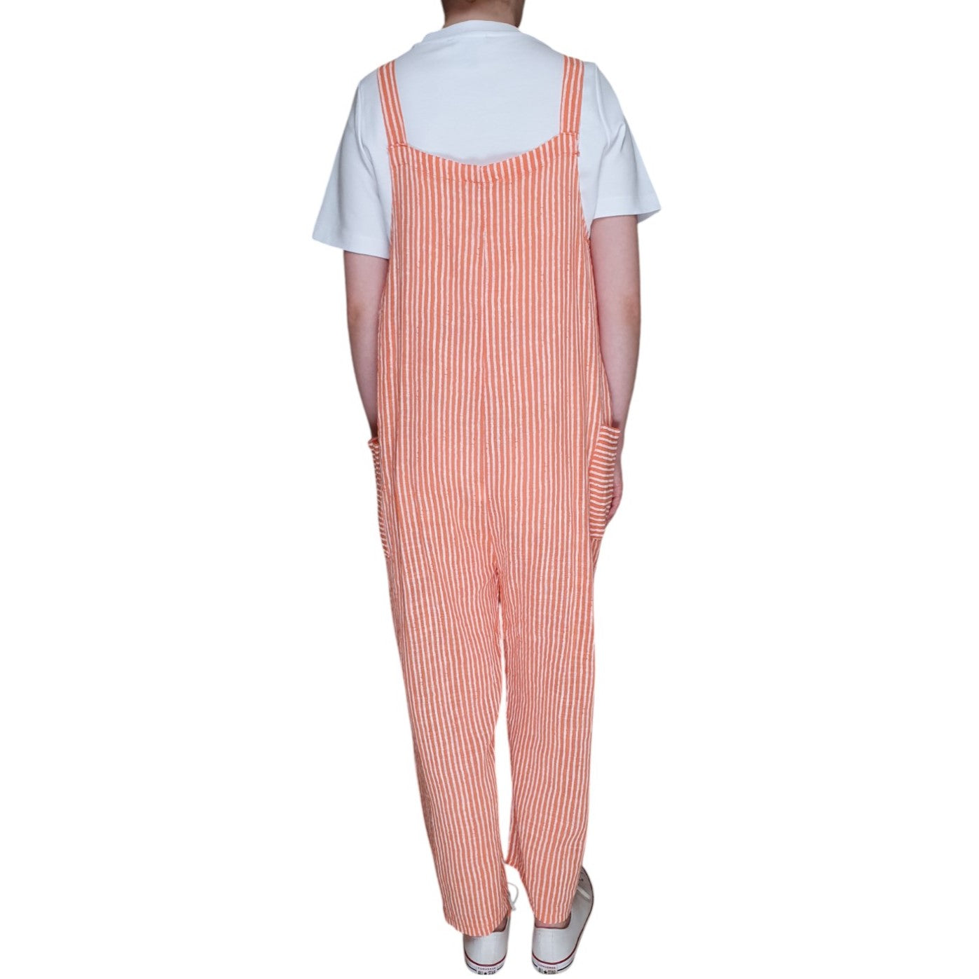 Italian Striped Dungarees