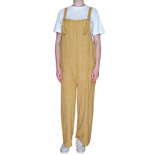 Italian Striped Dungarees