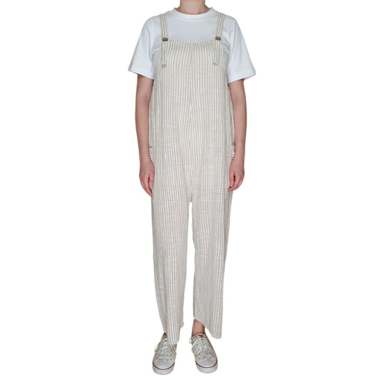 Italian Striped Dungarees