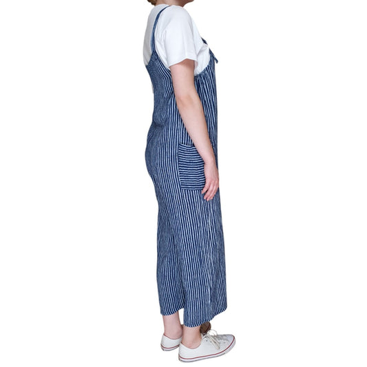 Italian Striped Dungarees